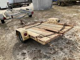 (1205)4.5 X 6.5 TRENCHER TRAILER - NO TITLE