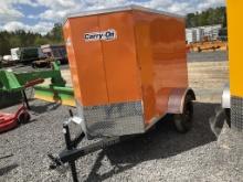 2024 CARRY-ON 4 X 6 S.A. ENCLOSED TRAILER
