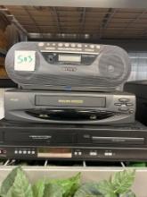 Sony radio and 4 fourhead VCR?s