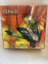 Busch Bavarian Beer light, Sopwith Camel, works fine, 12? tall