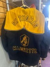 Saint Thomas Aquinas letterman jacket, majorette