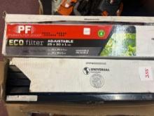 two boxes of PF pure filter 2000 Eco filters