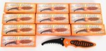 Lot of 10 New Frost Cutlery Rescue Folder Knives