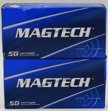 100 Rounds of Magtech 9mm Luger Ammunition