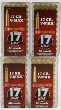 200 Rounds Of Hornady Varmint .17 HMR Ammo