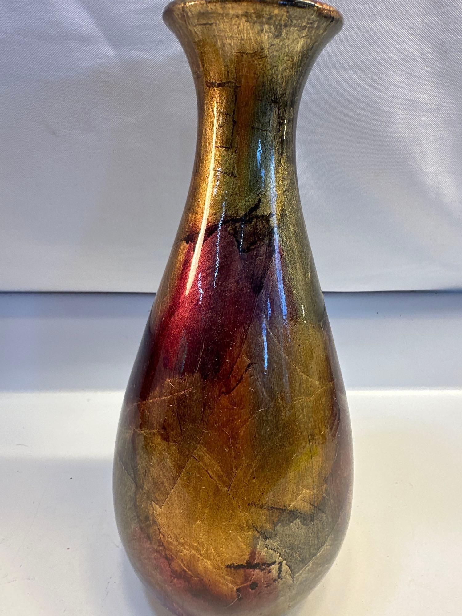Multi-colored Ceramic Vase