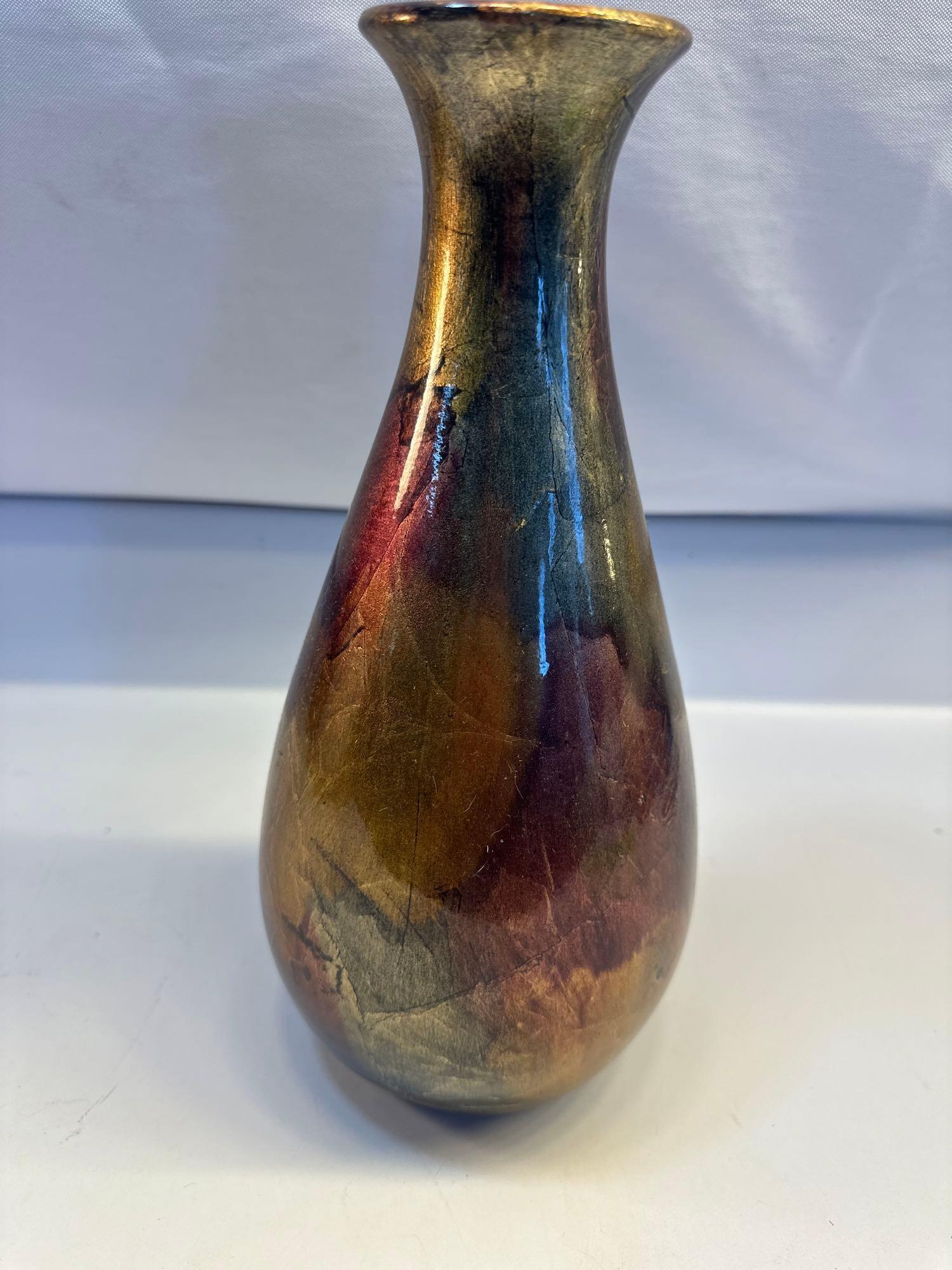 Multi-colored Ceramic Vase