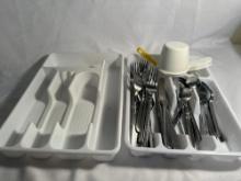 Utensils Lot / 2 Utensils Holder