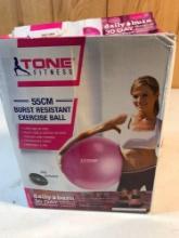 Tone Fitness Burst Resistant Exercises Ball