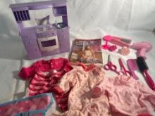 American Girl Book, Baby Doll Clothes, Baby Doll Hair Accessories