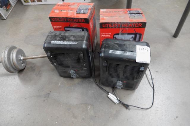 ELECTRIC HEATERS (X2)