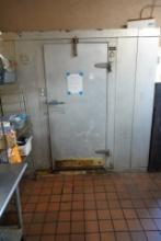 WALK-IN COOLER APPROXIMATELY 10’X12’