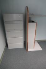 OFFICE COMBO W/DESK & FILE CABINET X1