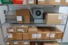 SHELF OF ELECTRICAL COMPONENTS (NEW)