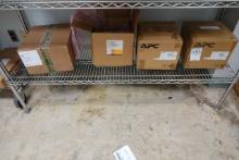SHELF OF ELECTRICAL COMPONENTS (NEW)