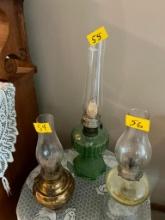 Green Oil Lamp