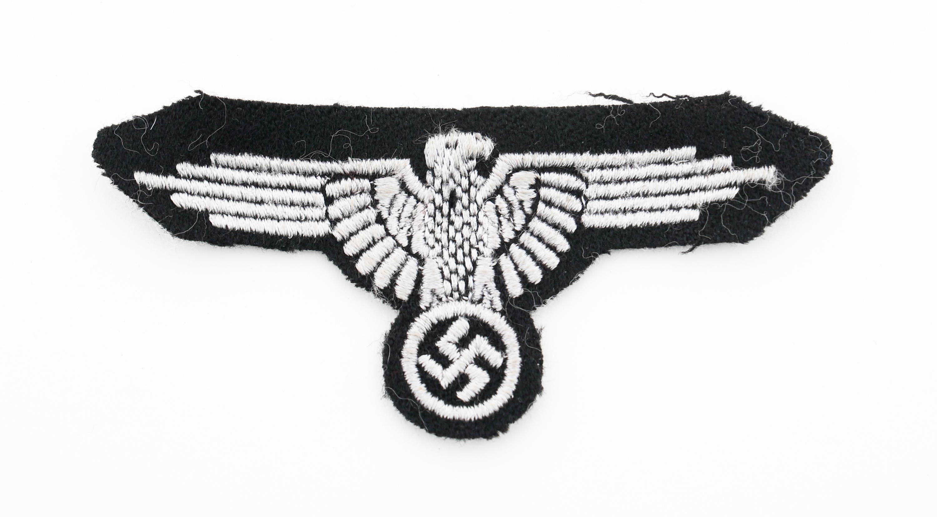 WWII GERMAN WAFFEN SS PANZER BADGE & INSIGNIA