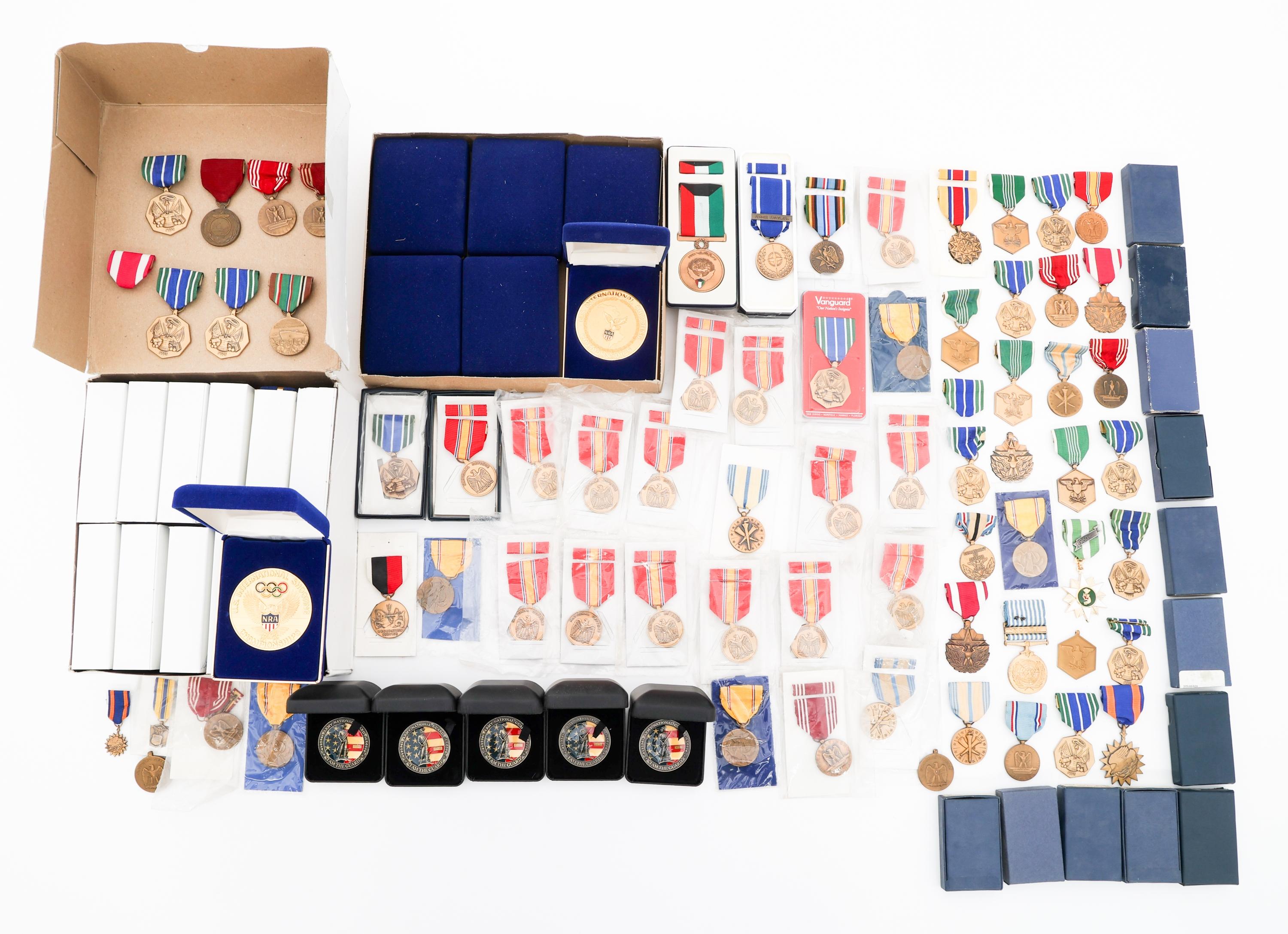 WWII - CURRENT US ARMED FORCES SERVICE MEDALS