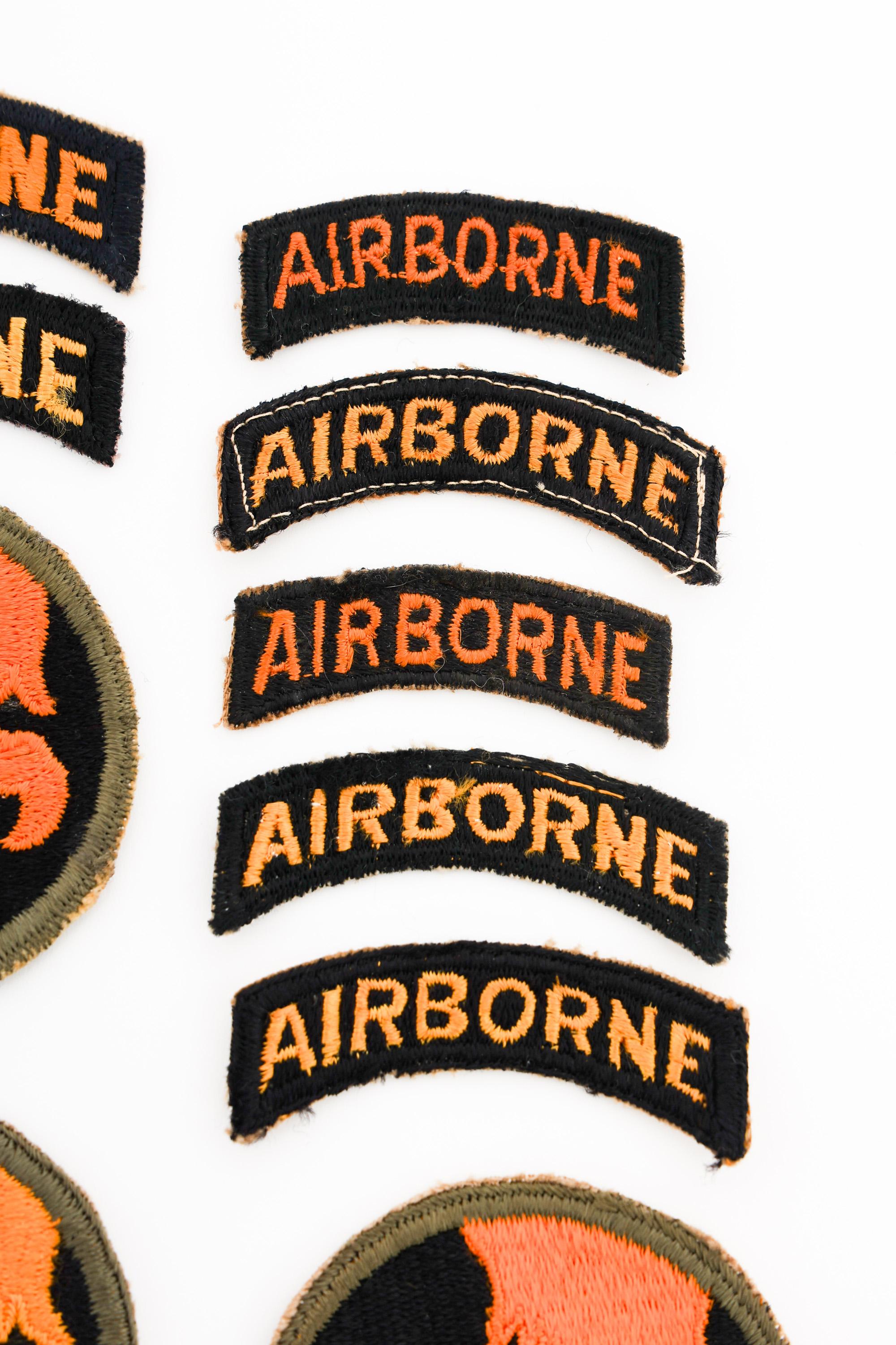 WWII US ARMY 17th AIRBORNE DIVISION PATCHES