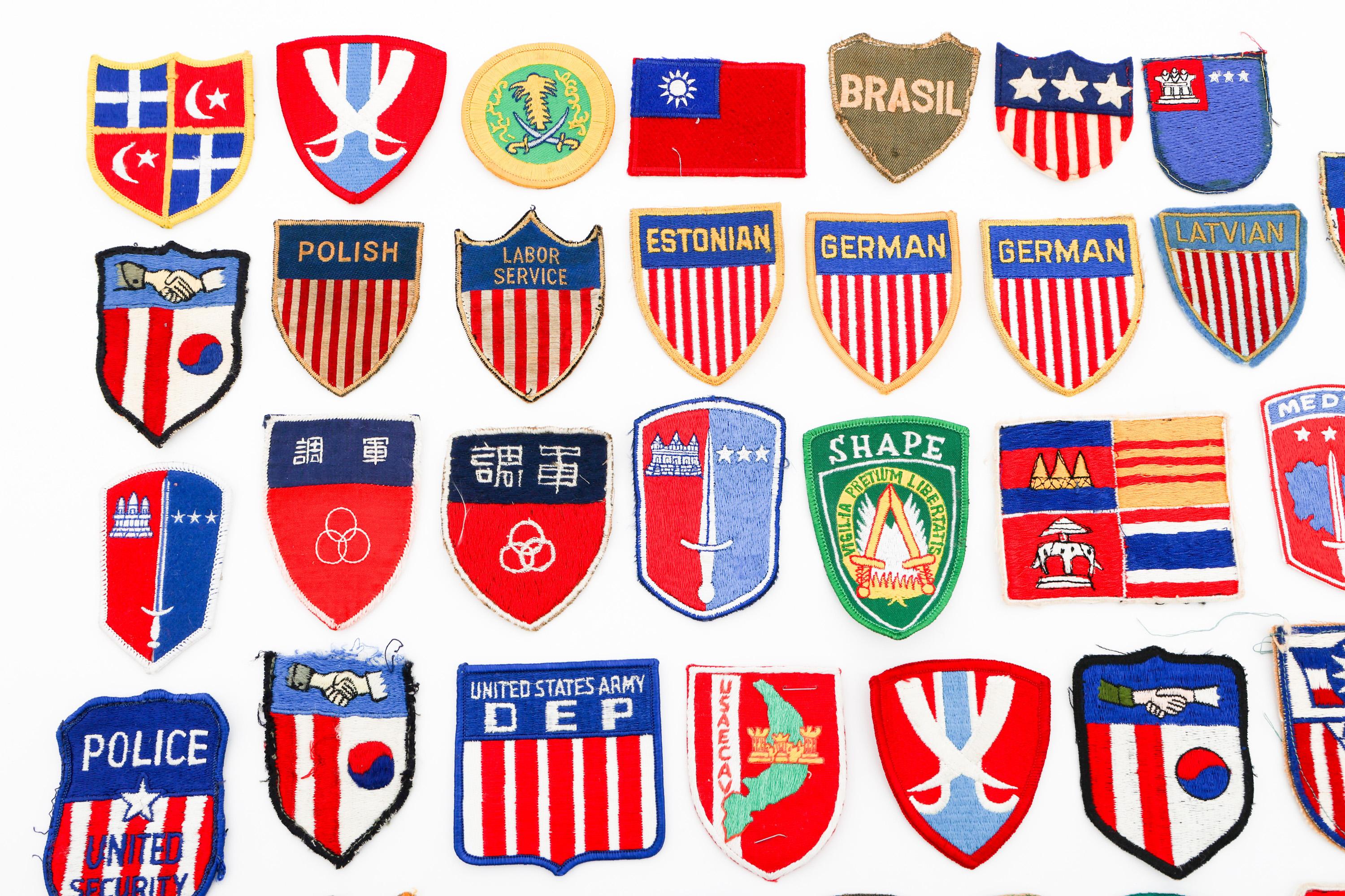 COLD WAR US ARMY OVERSEAS COMMAND & UNIT PATCHES