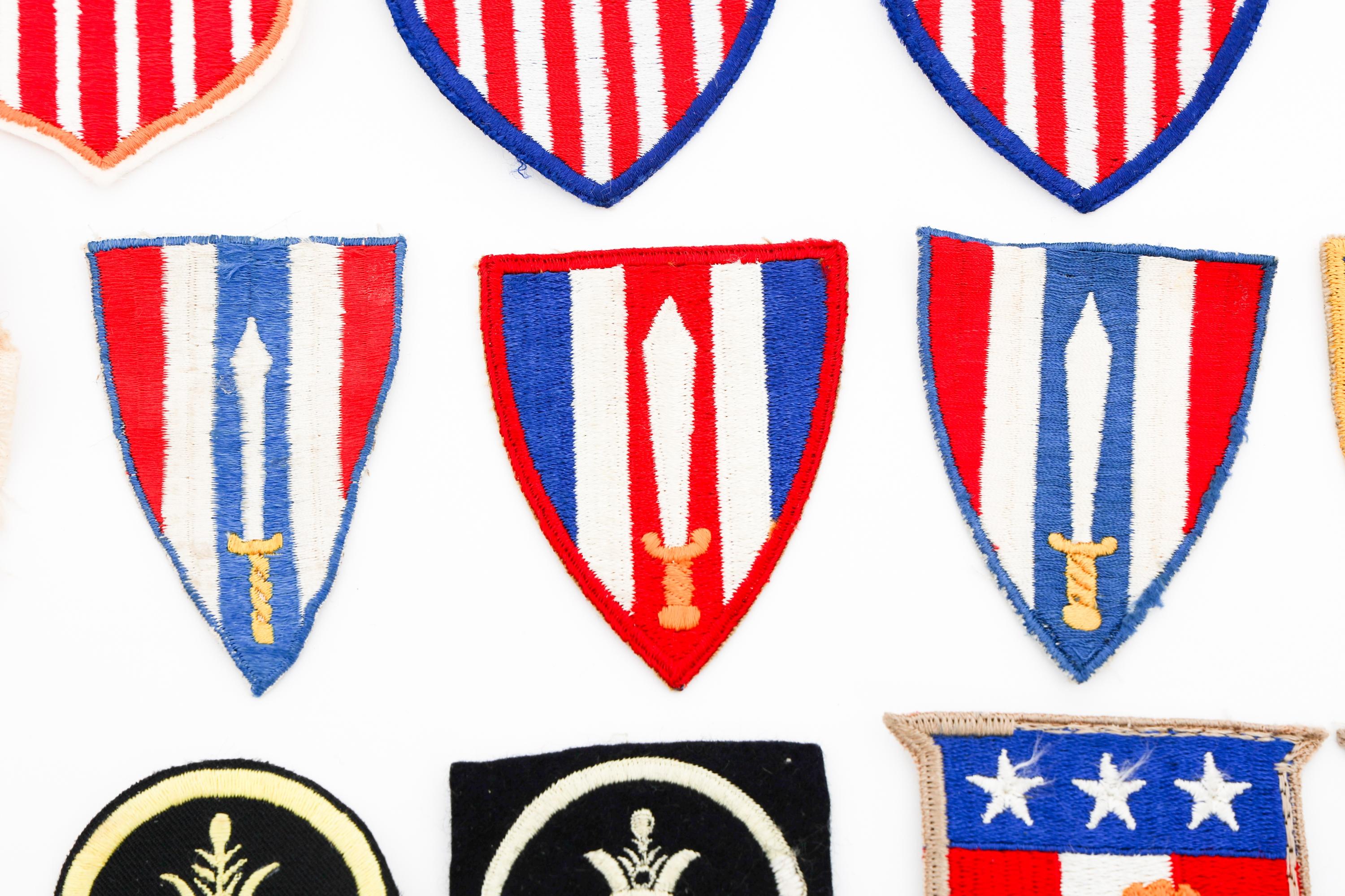 COLD WAR US ARMY COMMAND & MAAG PATCHES