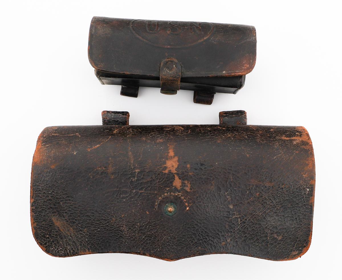 CIVIL WAR US CARBINE CARTRIDGE BOXES