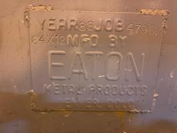 Eaton 2,000-Gal. Diesel Tank, 64" x 12', w/ Fisher Regulators & Valves