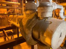 Plant Heating HTW Heat Exchangers, Type Horizontal U-Tube, 550 PSIG & 450 Deg. F, Flow Rate 220 GPM,