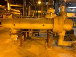Plant Heating HTW Heat Exchanger, Type Horizontal U-Tube, 550 PSIG & 450 Deg. F, Flow Rate 220 GPM,