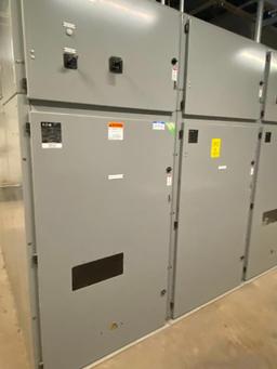 Eaton Type VCW Switchgear, 06/15 DMF, 60 Hz, 38 KV Max. Voltage, SO 72YC395, (5) Sections (Buyer