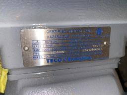 Teco Westinghouse 20 HP Electric Motor, 230/460 V, 1760 RPM, 256T Frame