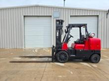 2012 Caterpillar GC70K Forklift, S/N AT89A30616, 15,000 LB. Capacity, 5,444 Hours, Sideshift, Solid