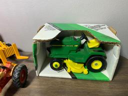 Diecast & Plastic Tractors, Implements and Cars - Some by Ertl