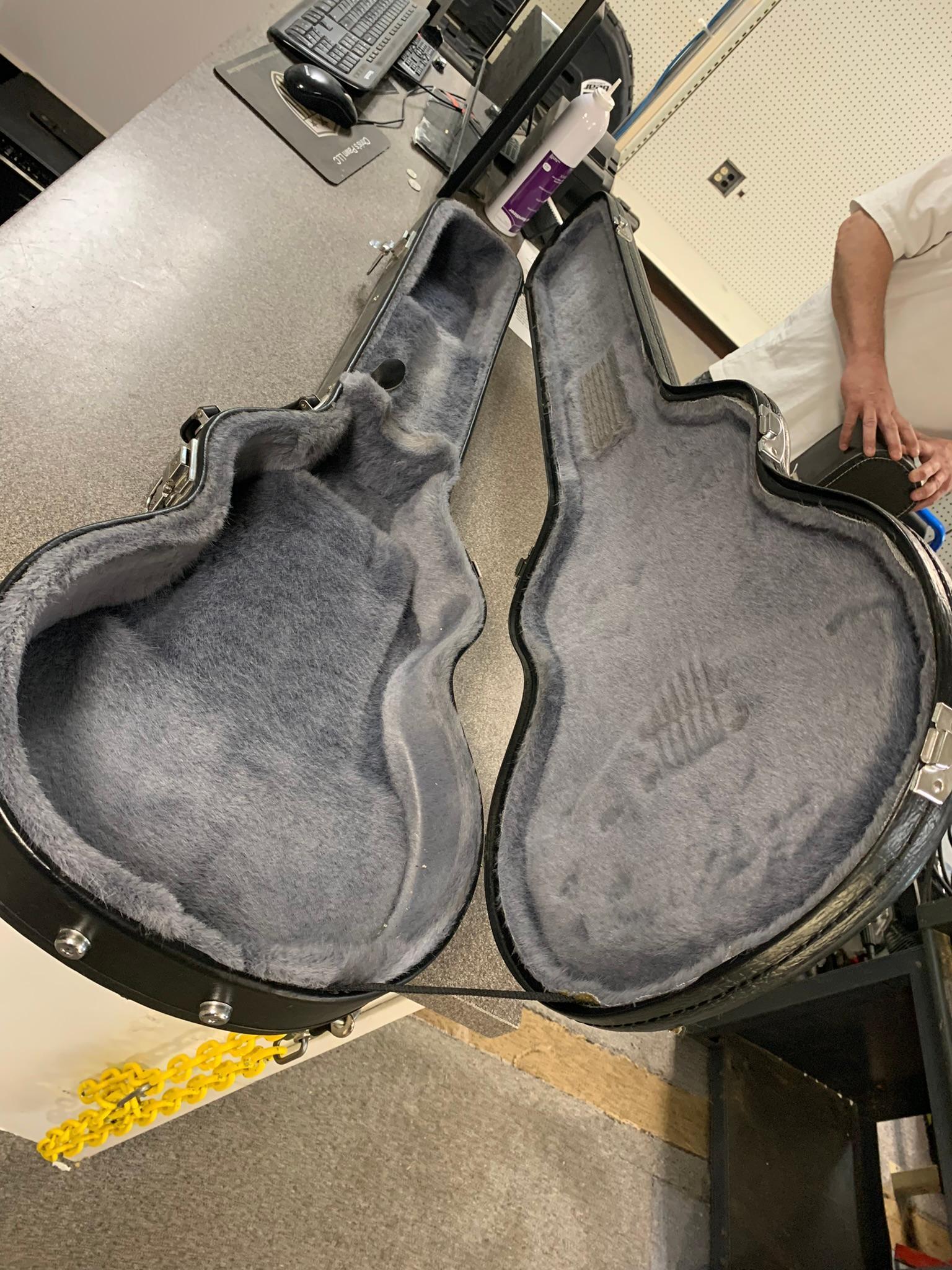 Group of Guitar Cases