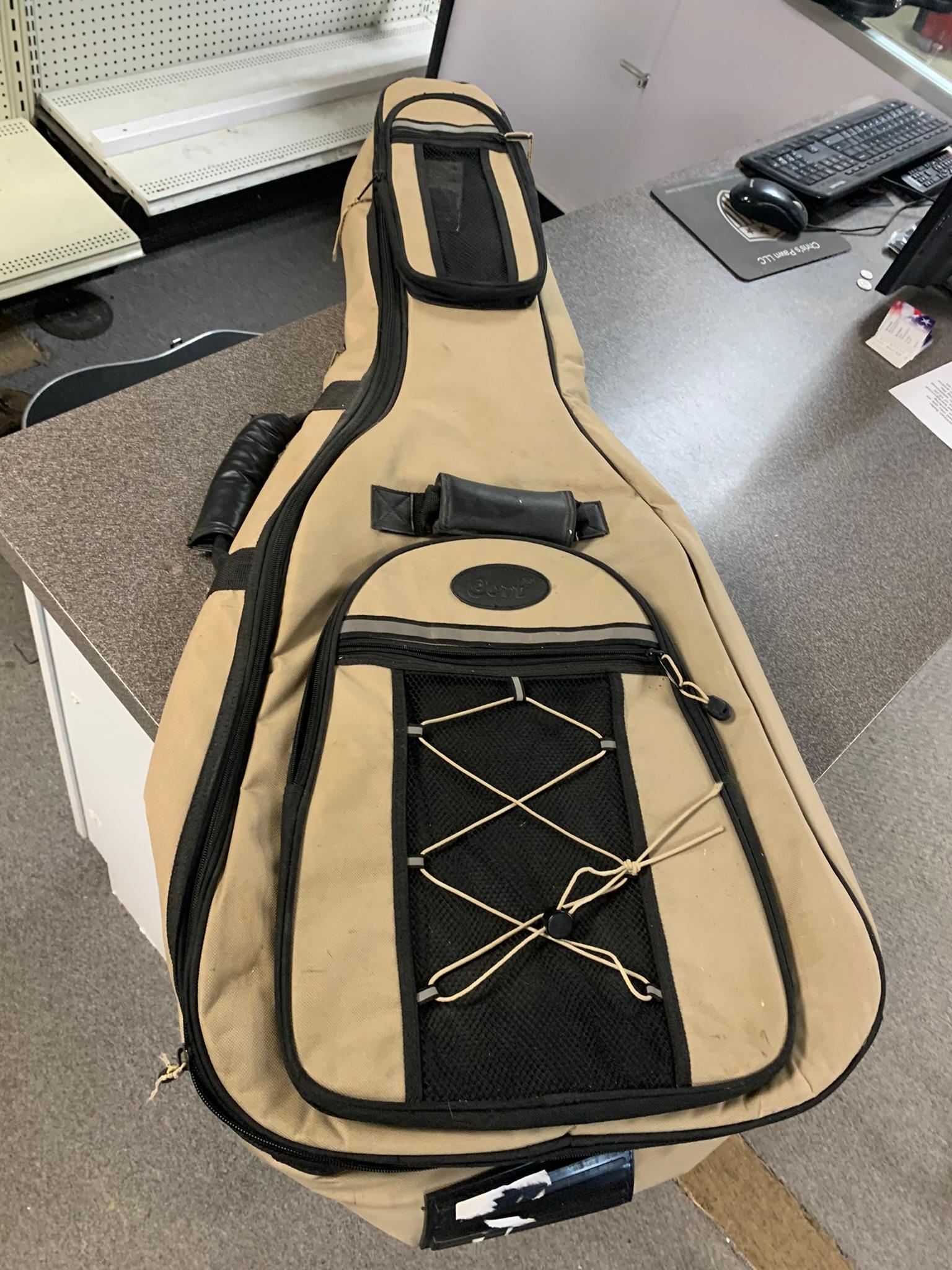 Group of Guitar Cases
