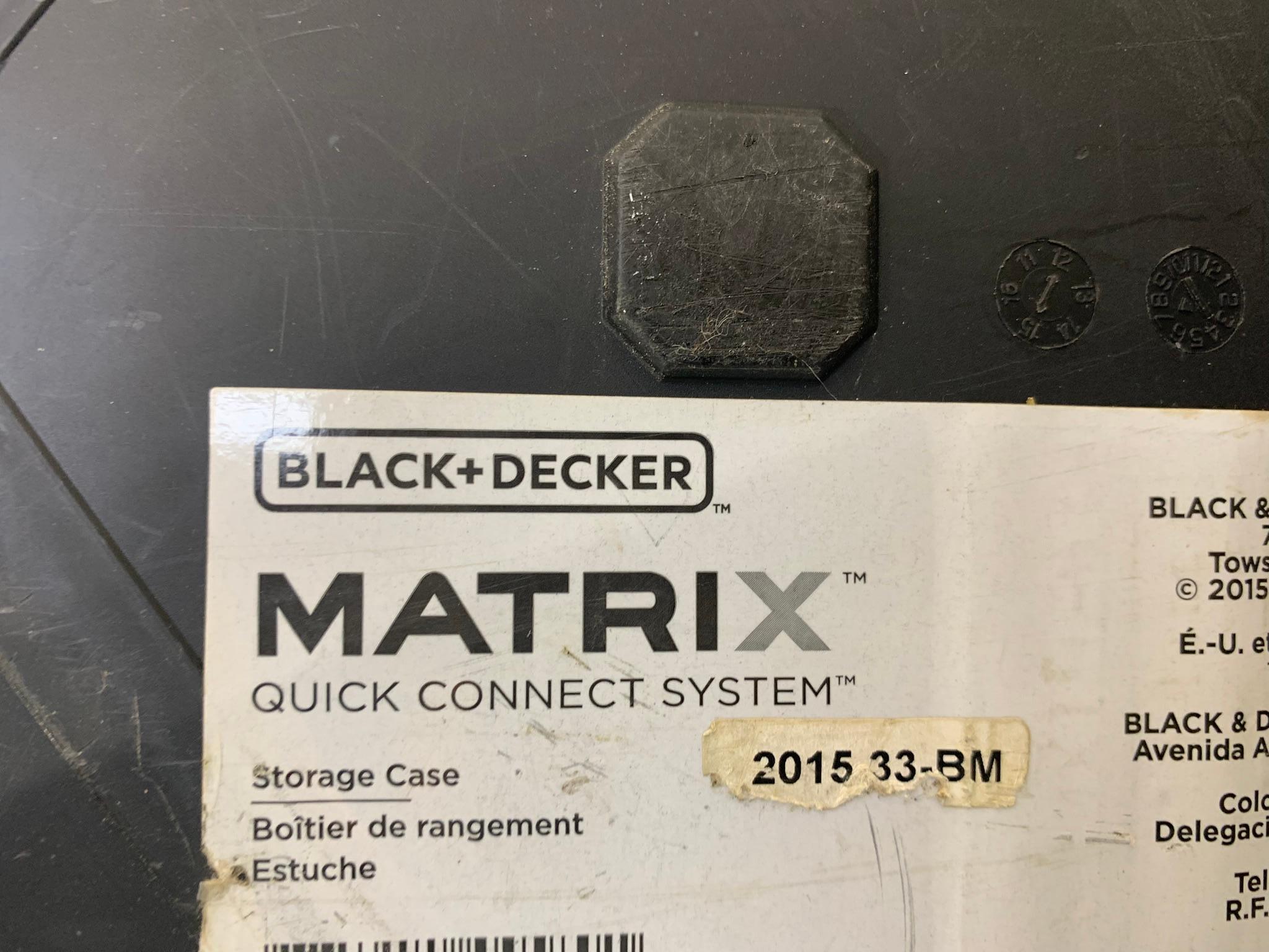 Black & Decker Matrix Combo Tool Kit