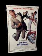Vintage Movie Poster - Pee Wee's Big Adventure