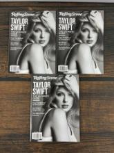 A Group of Three Rolling Stone Magazine Taylor Swift Ultimate Guide Issues