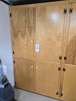 Solid Wood 4 Door Cabinets