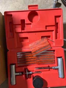 Tire iron - power steering pulley - misc tools