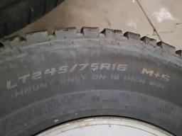 (2) Truck Tires