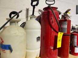 Fire Extinguishers & Fertilizer Spreaders