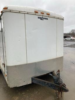 King Cobra 14x7 ft box trailer