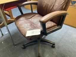 Office Swivel Chair & Desk