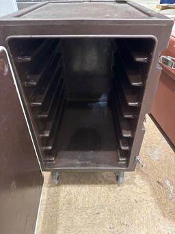 Cambro plastic food saver cabinet cart