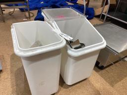 (2) Coolers Carts