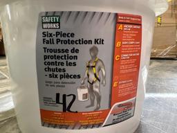 Safety Works Six Piece Fall Protection Kit