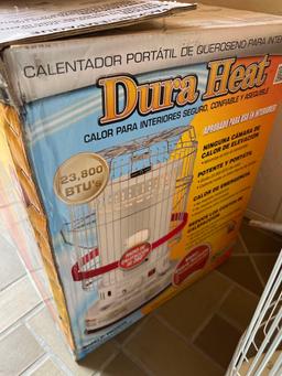 Dura Heat Kerosene Heater with Partial Kerosene Fuel Jugs