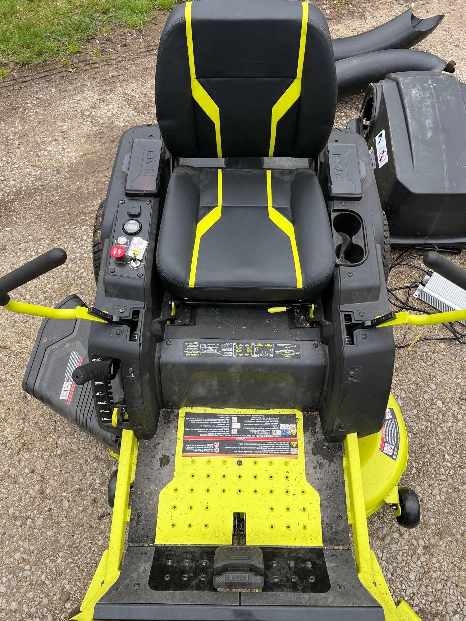 Ryobi ZR480e Electric Zero Turn Mower