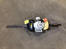 2 stroke gas hedge trimmers, Echo MN: HC-1500, good compression, condition unknown.